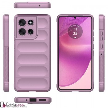 Magic Shield guminis dėklas - violetinis (Motorola Moto G86 5G) Magic Shield guminis dėklas - violetinis (Motorola Moto G86 5G)
